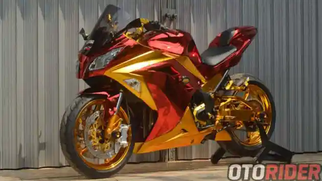 Kumpulan Modifikasi Kawasaki Ninja 250 Paling Nyeleneh Di Indonesia