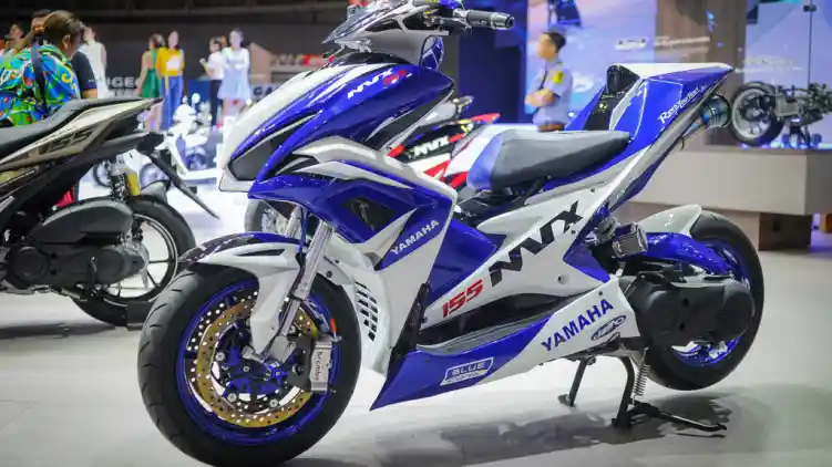 Nih, Modifikasi Yamaha Aerox VVA 155 Racing Look