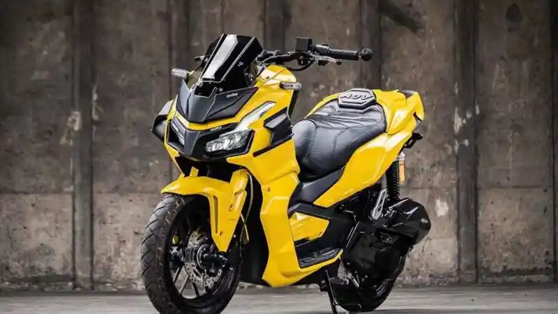 Inspirasi Modifikasi Honda ADV150 Bergaya Bumblebee