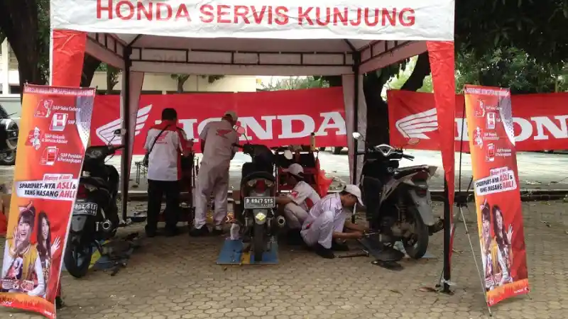 Honda Gelar Layanan Servis Kunjung Demi Hargai Waktu Konsumen