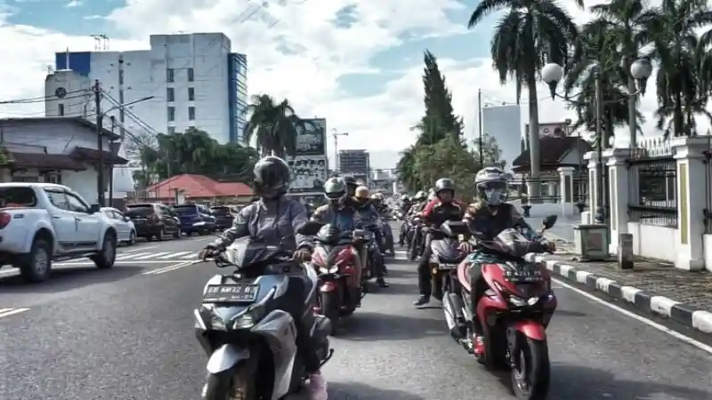 Komunitas Yamaha Aerox ARCI Chapter Bangka Rayakan Hari Jadi Ke 4