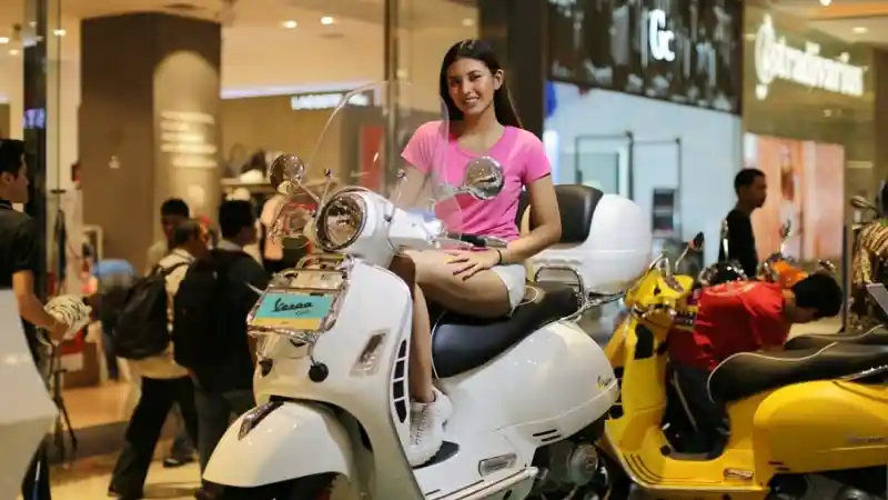 Ketika Piaggio Indonesia Gelar Mall To Mall Exhibition Ada Penawaran