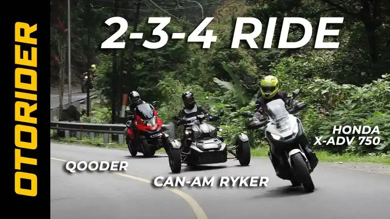 Video Rodanya Banyak Ride Honda X Adv Can Am Ryker