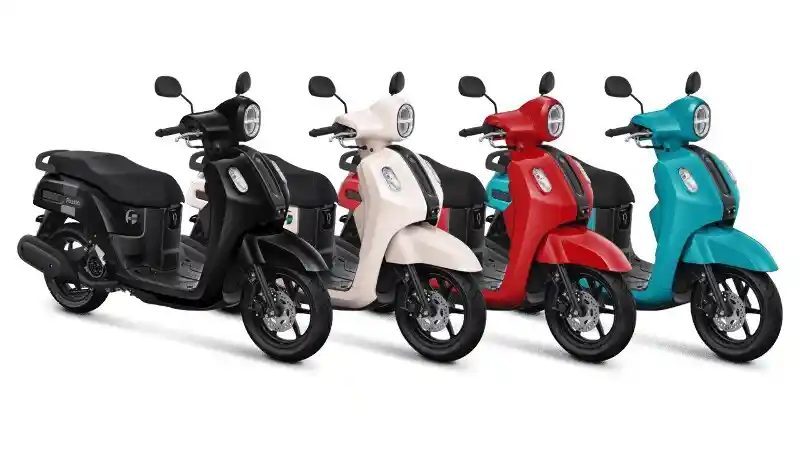 Ragam Pilihan Warna Yamaha Fazzio Hybrid Connected NEO Dan LUX