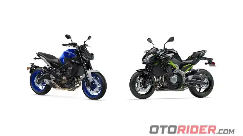 Komparasi Spesifikasi Yamaha MT 09 Vs Kawasaki Z900