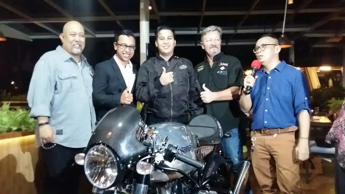 Dalam Semalam, Motor Termahal Norton di Indonesia Langsung Laku Terjual
