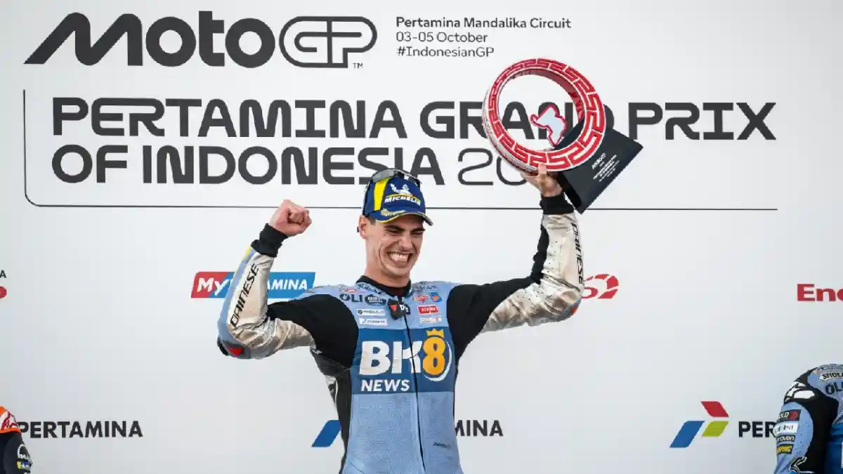 Juara MotoGP Mandalika 2025, Aldeguer: Hal Baru Bagi Saya
