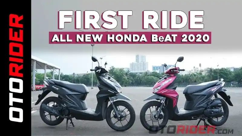 VIDEO: All New Honda BeAT 2020 First Ride – Indonesia | OtoRider