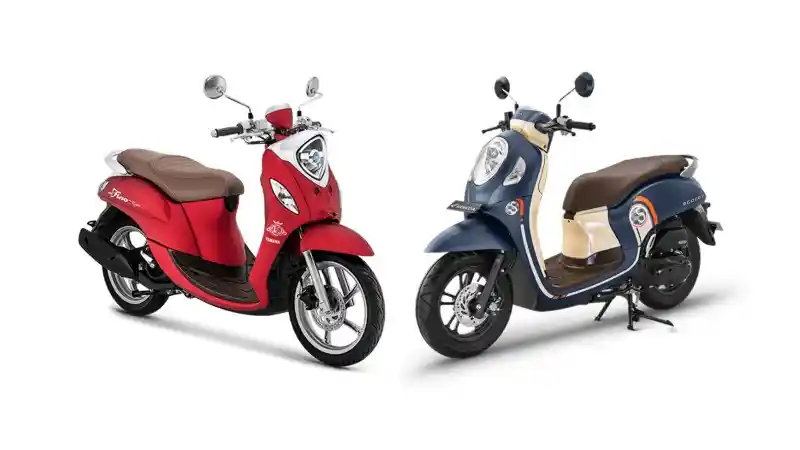 Komparasi Spesifikasi All New Honda Scoopy Vs Yamaha Fino Grande