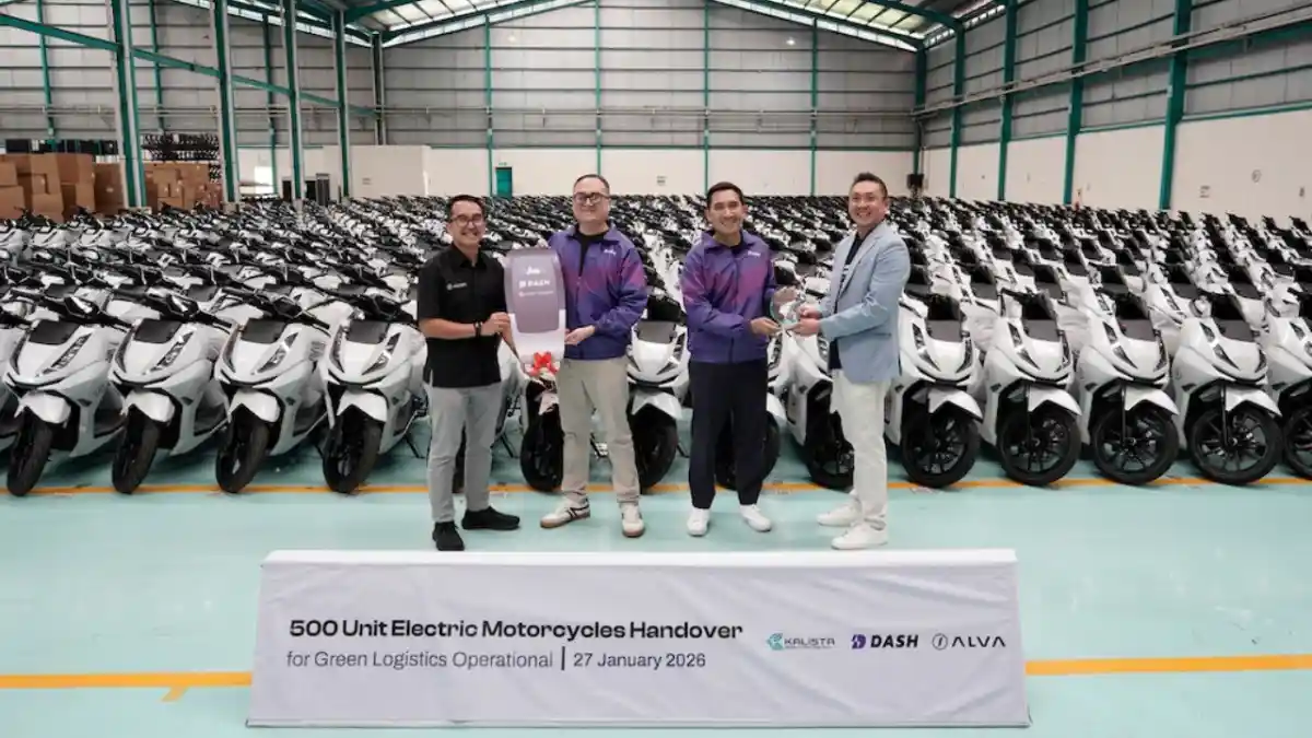 ALVA N3 Jadi Armada Logistik Listrik Dash Electric, Didukung Skema Fleet KALISTA