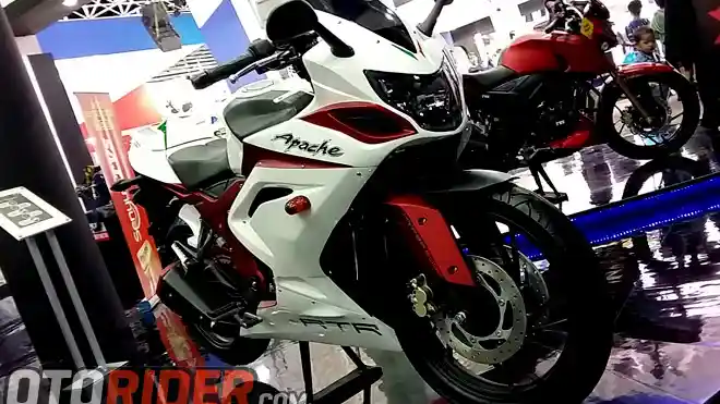 Tengok Inspirasi Modif TVS Apache RTR 200 di Jakarta Fair 2016, Ada Full Fairing dan Adventure