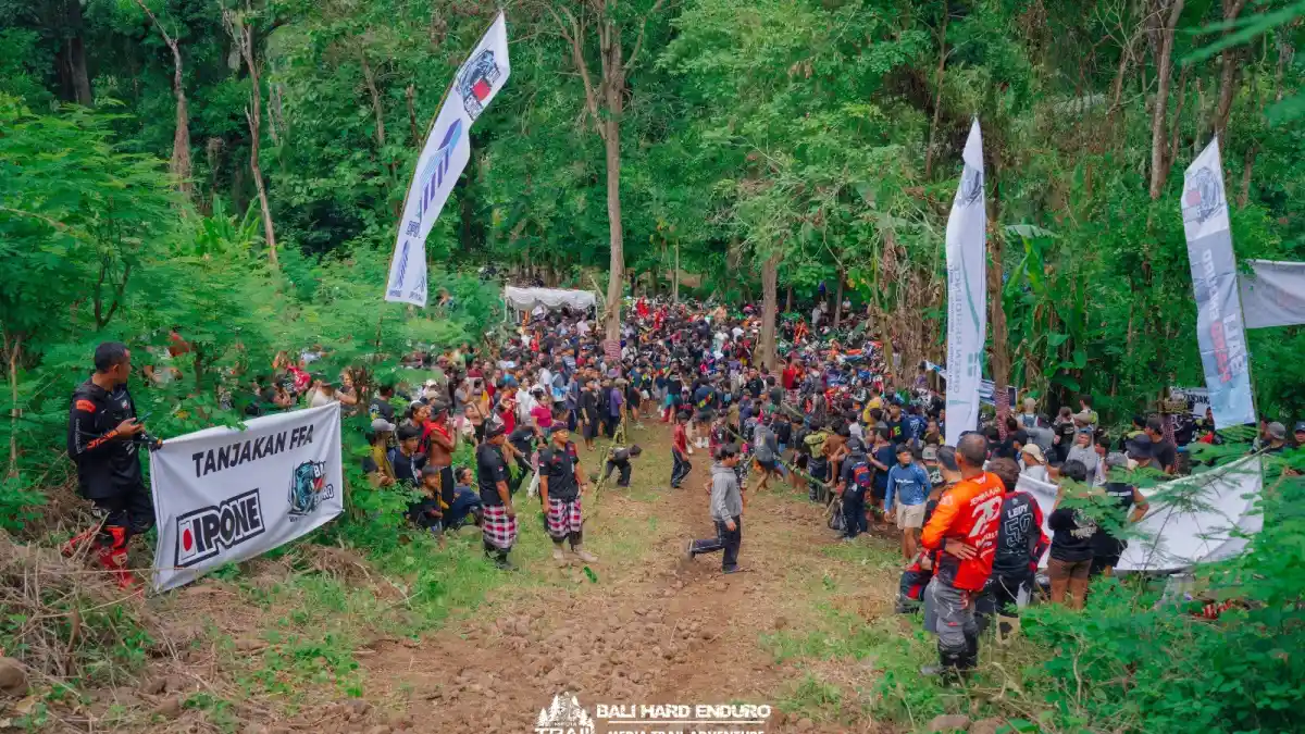Dukung Trail Adventure Indonesia, IPONE Hadiri Bali Hard Enduro 2025