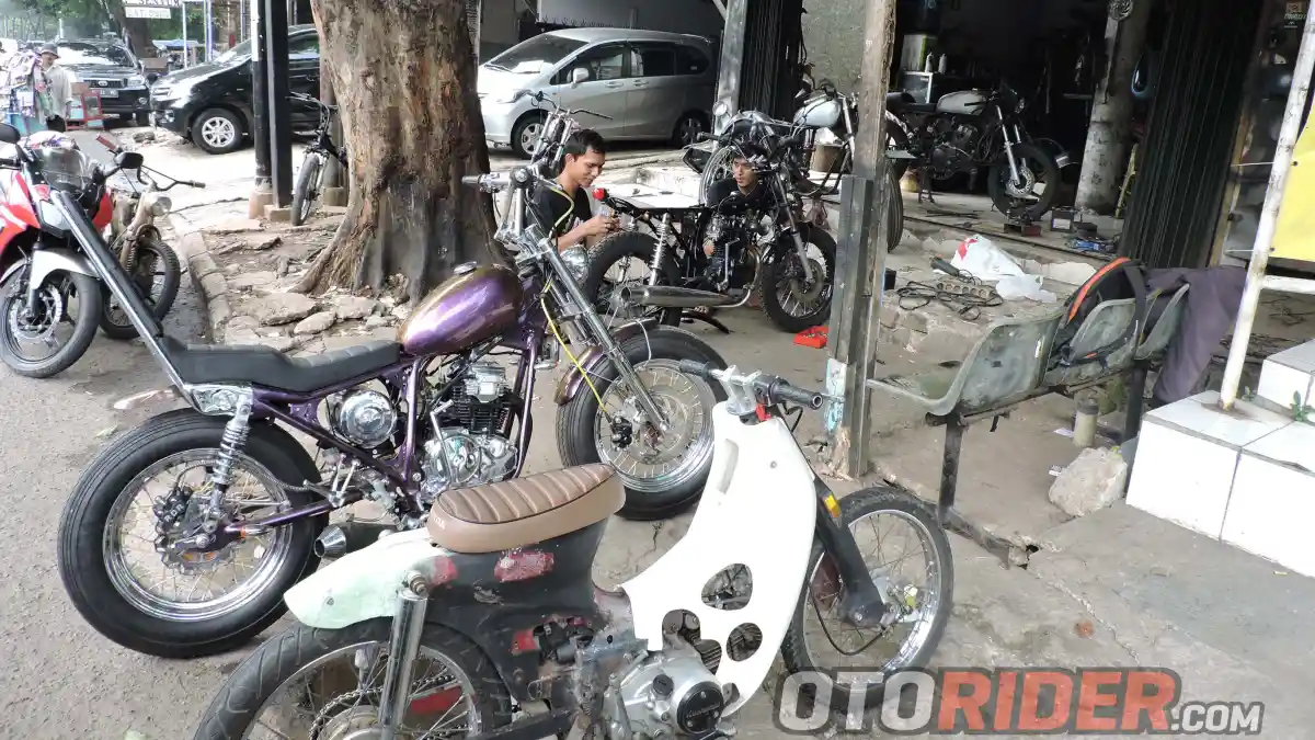 Dana Terbatas Bukan Jadi Halangan Bikin Motor Custom