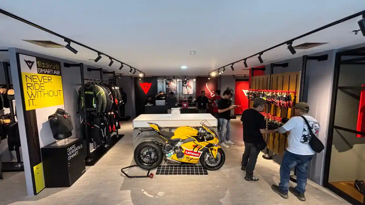 Resmi Dibuka, Dainese Indonesia Sajikan Riding Gear Premium untuk Pecinta Motor