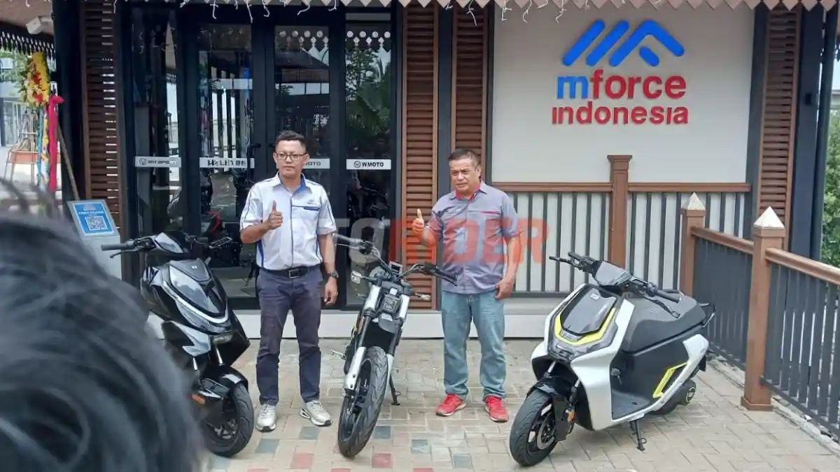 Sambut Tahun Baru MForce Buka Showroom Baru