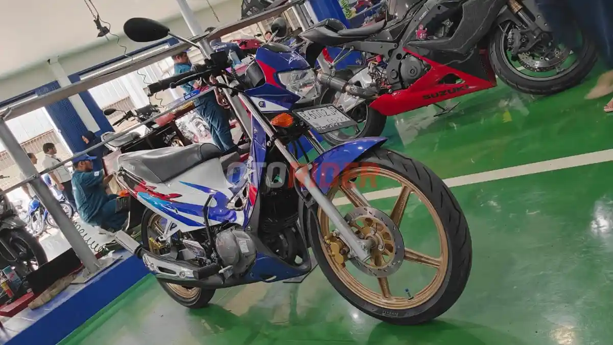 Bengkel Resmi Suzuki Masih Layani Servis Motor 2-Tak