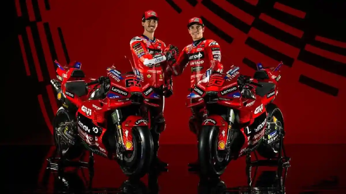 Ducati Lenovo MotoGP Meluncur, Dua Juara Tak Saling Serang?