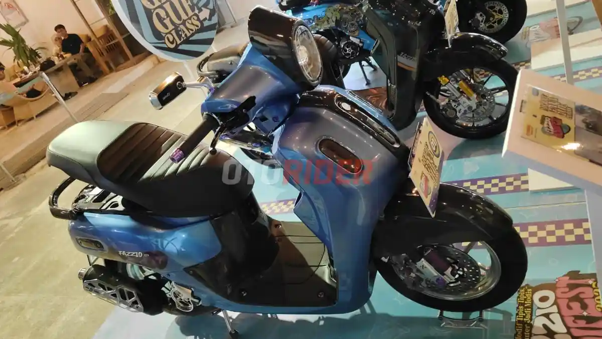 Modifikasi Yamaha Fazzio, Usung Konsep Simple Elegan