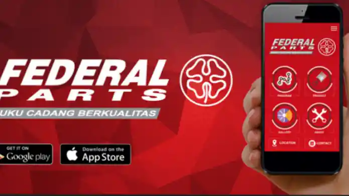 Beli Federal Parts Bisa Lewat Aplikasi Handphone