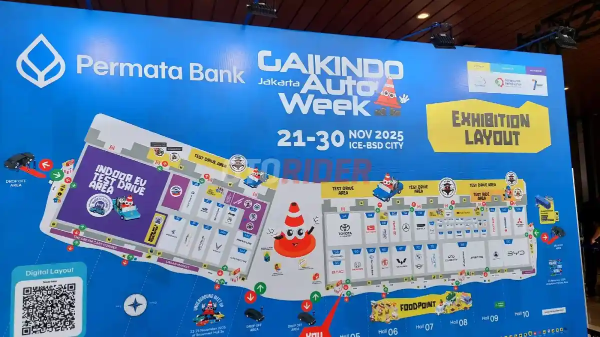 Daftar Merek Motor yang Hadir di GJAW 2025, Ada Apa Saja?