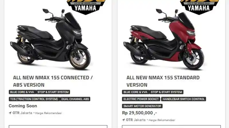Harga All New Yamaha NMax