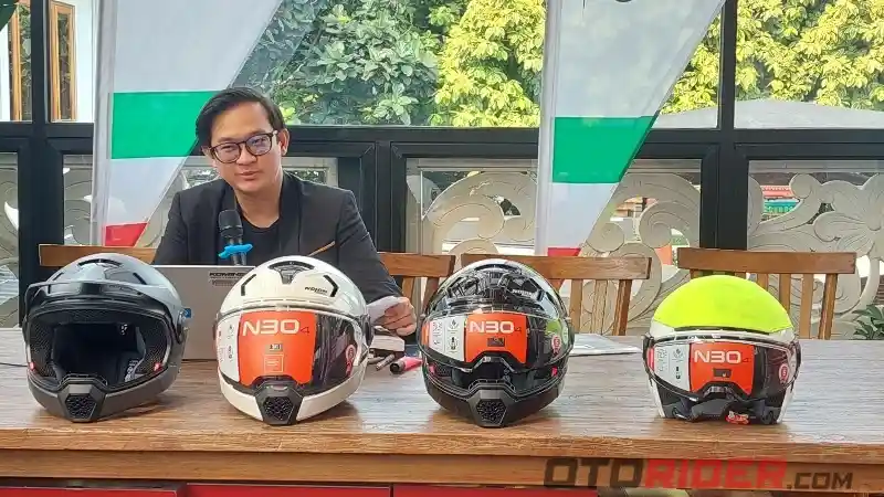 Helm Nolan N30-4 Series Punya 4 Varian, Ini Perbedaannya