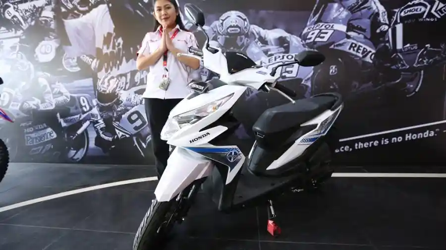 Honda BeAT menang