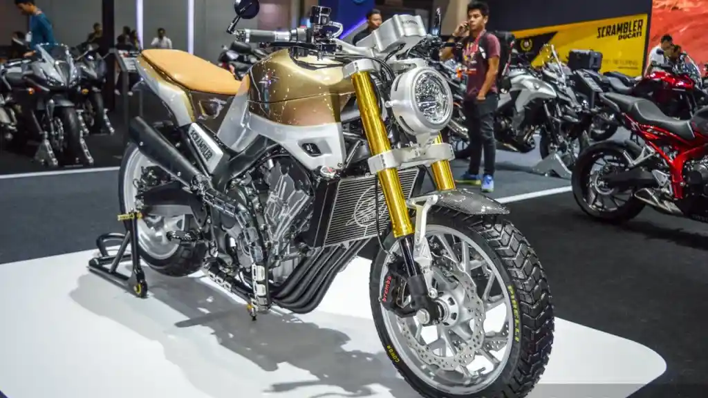 Honda CB650 Scrambler Concept, Motor Sangar Bertampilan Retro
