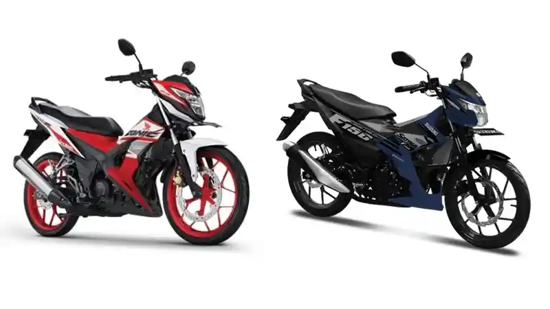 Mending Suzuki Satria F150 atau Honda Sonic 150R? Ini Harga Barunya per Desember 2024