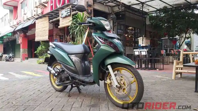 Honda Spacy 110 Bore Up Mesin Jadi 220 Cc Dua Silinder