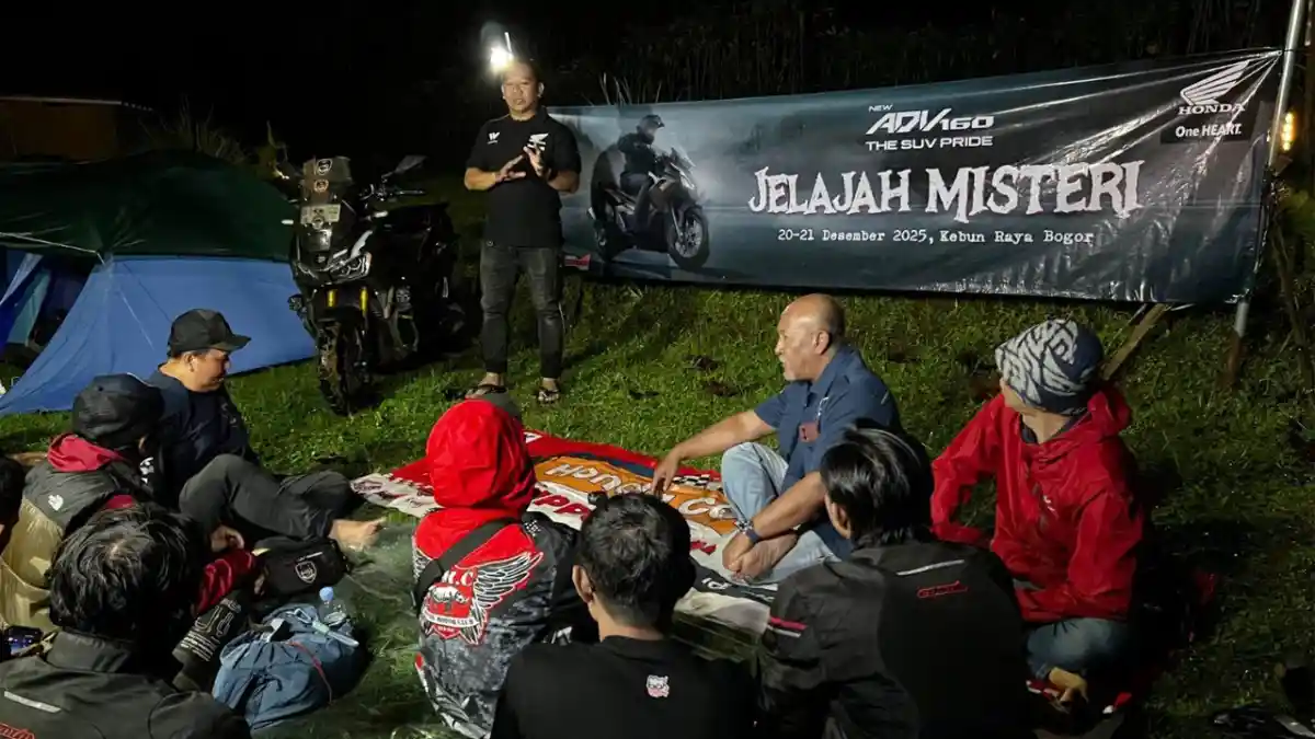 Honda ADV Indonesia Jakarta Raya Chapter Gelar Touring Akhir Tahun ADV160 Jelajah Misteri