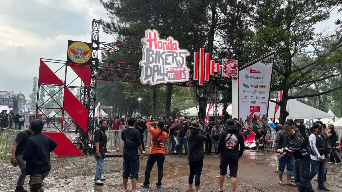 Puncak Honda Bikers Day 2025 di Garut, 20 Ribu Bikers Hadir
