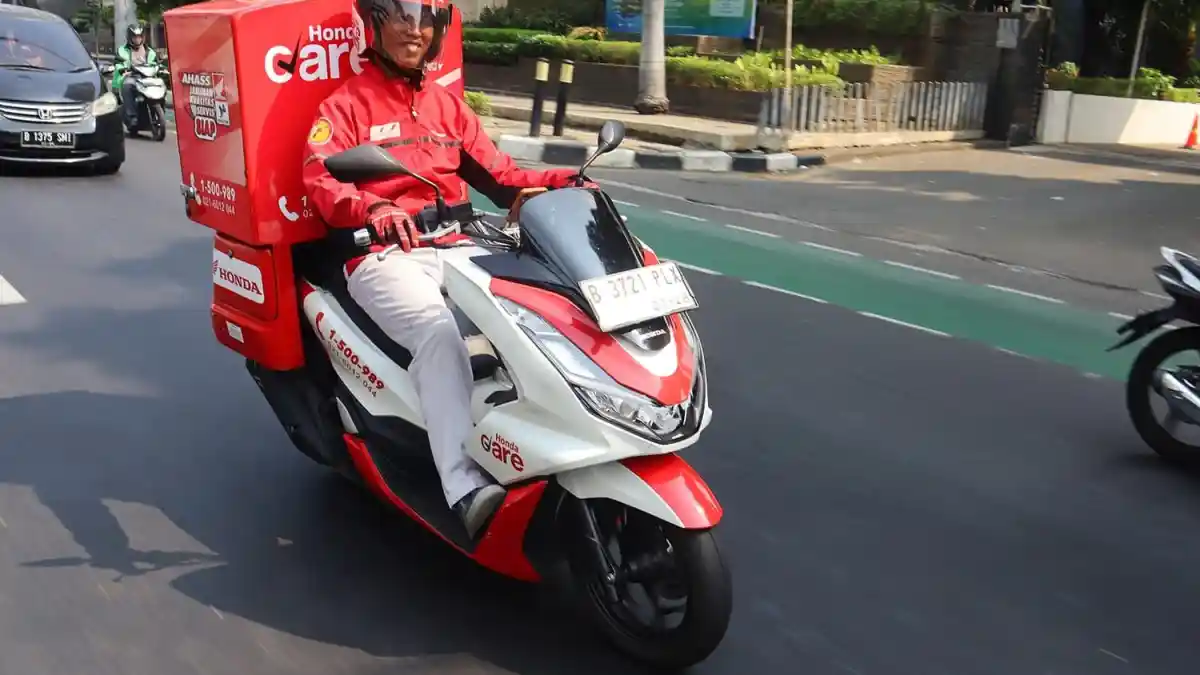 Motor Bermasalah di Jalan? Bisa Pakai Layanan Honda Care, Ini Caranya