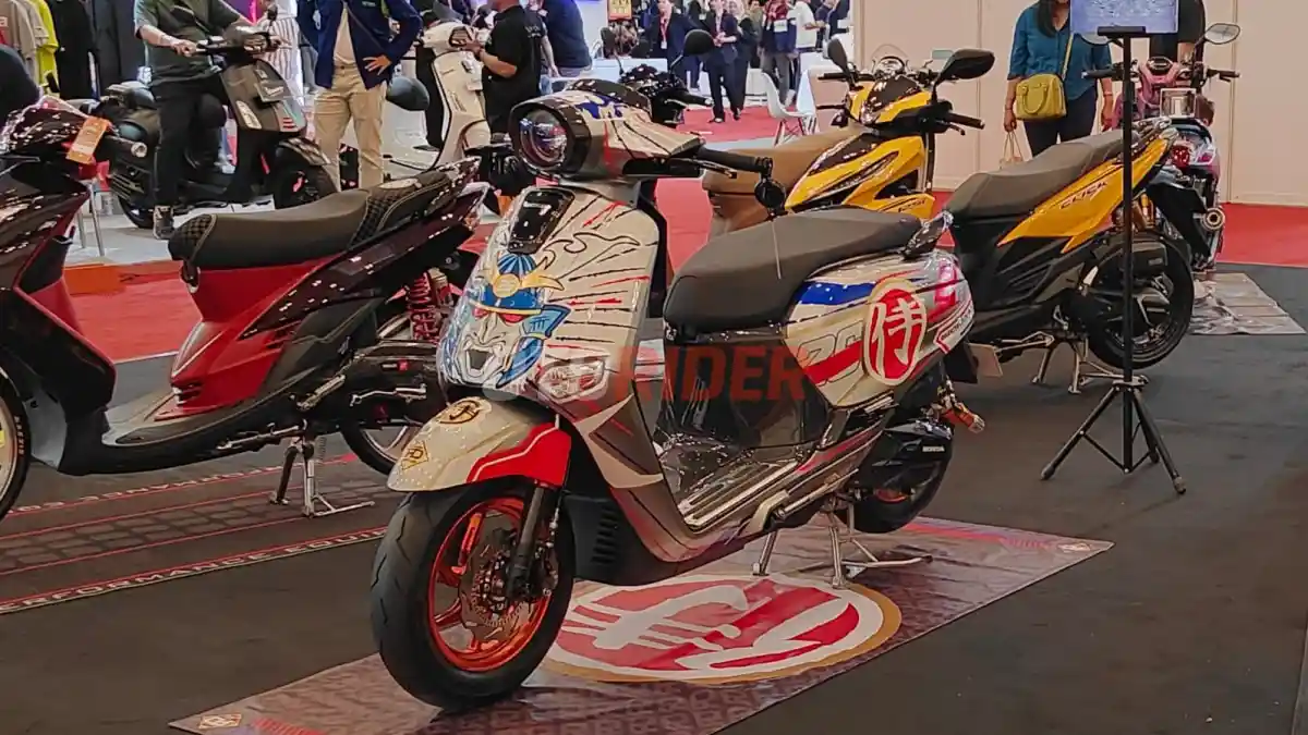 Bukan Honda Stylo, Ini Honda Giorno+ yang Mejeng di IMOS 2025