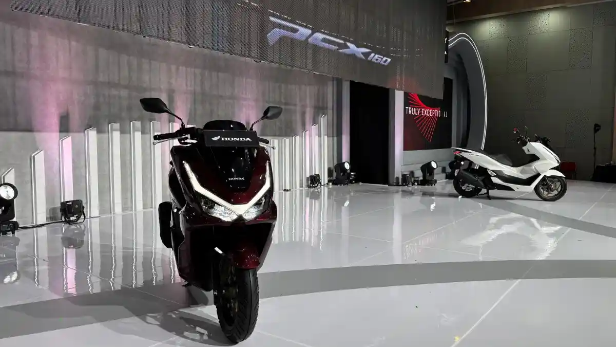 FOTO: New Honda PCX 160 Hadir dengan Fitur Modern