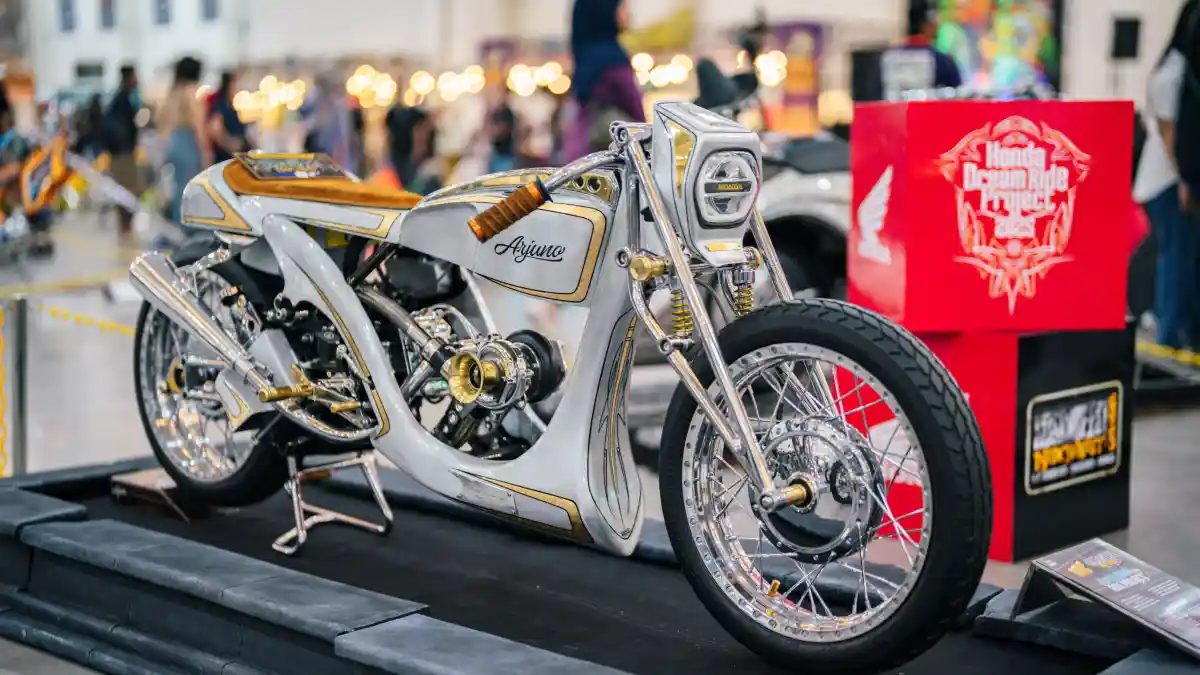 Tengok Modifikasi Honda Stylo 160 “Arjuno”, Pasang Gaya Neo Boardtracker