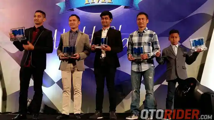 Ini Pemenang IMI Award 2015 Kategori Balap Motor Nasional