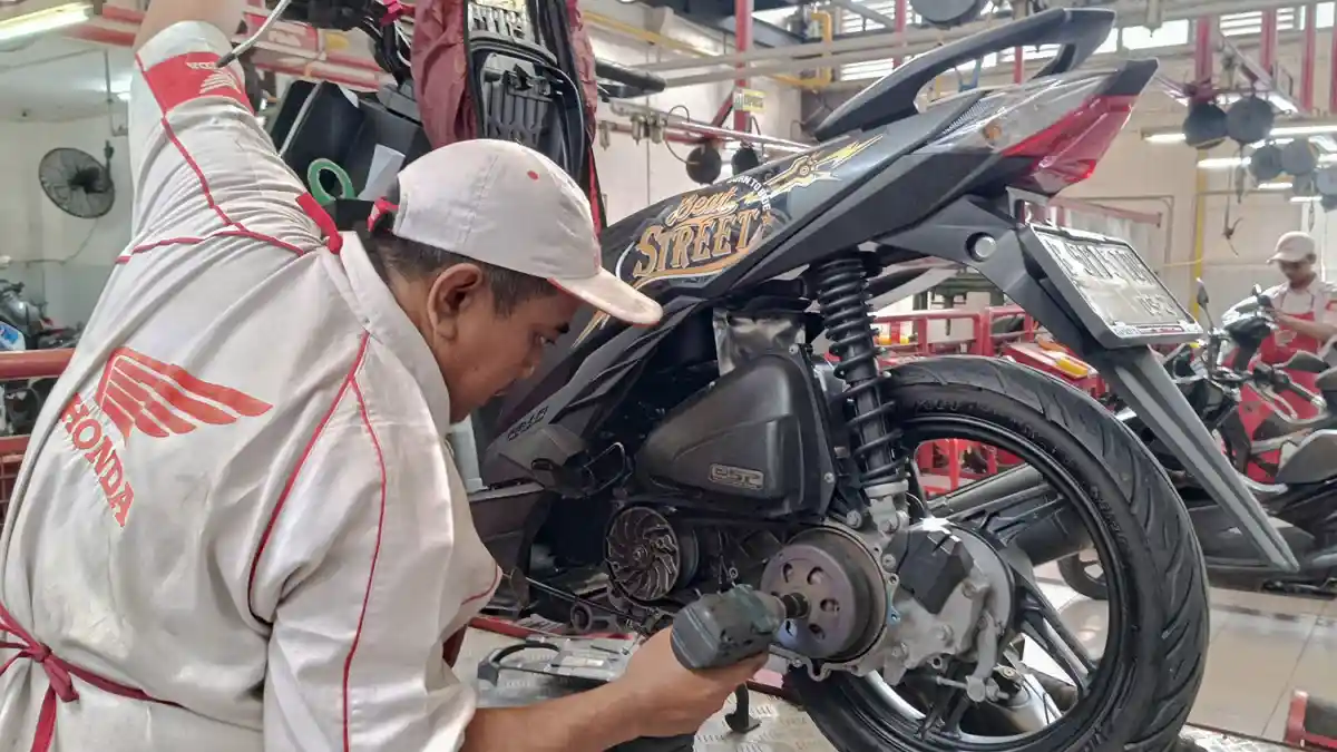Ciri Kampas Ganda Mulai Bermasalah pada Motor Matic, Wajib Diwaspadai