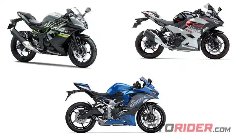 Komparasi Spesifikasi Mesin Ninja 250SL, 250 FI, dan ZX-25R