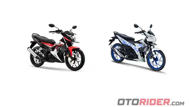 Komparasi Spesifikasi New Honda Sonic 150R vs All New Suzuki Satria F150, Kencang Mana?