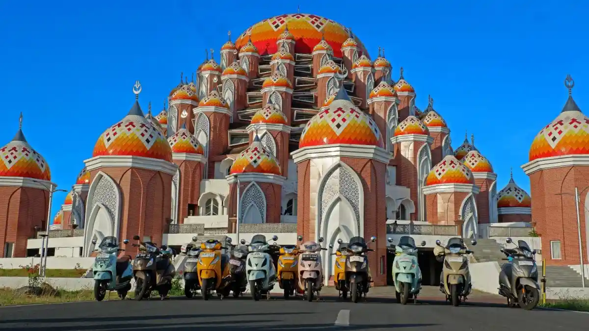 Keliling Makassar, Komunitas TVS Callisto Gelar Sunset Ride