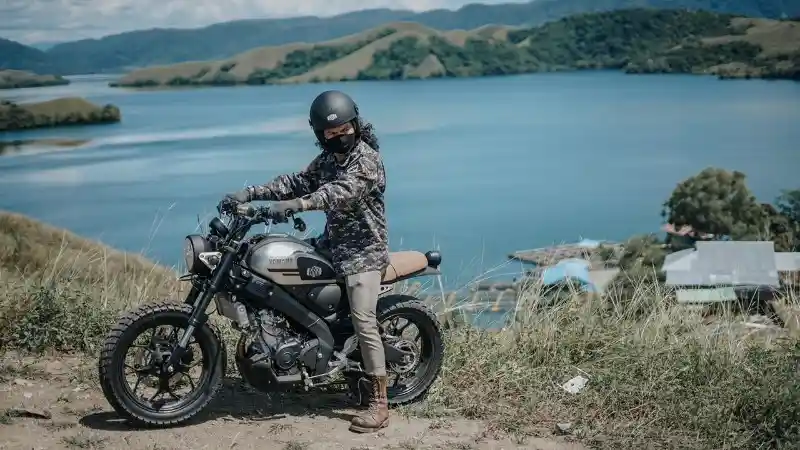 Yamaha XSR 155 Mengaspal di Bagian Paling Timur Indonesia