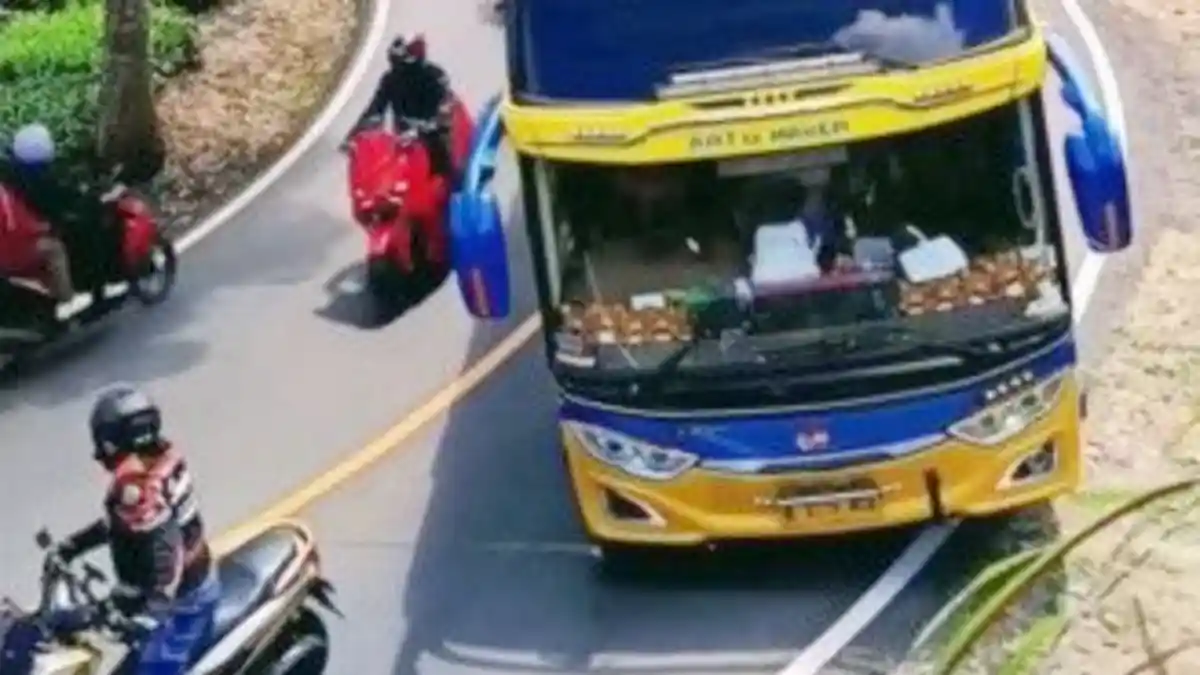 Mengenal Garis Solid di Jalan Raya, Aturan yang Dilanggar Konvoi Nmax di Ciwidey