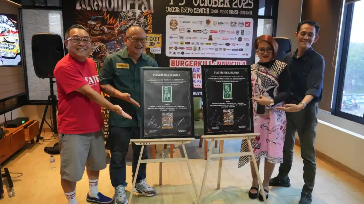 Usung Tema Madchinist, Kustomfest 2025 Digelar Akhir Pekan Ini