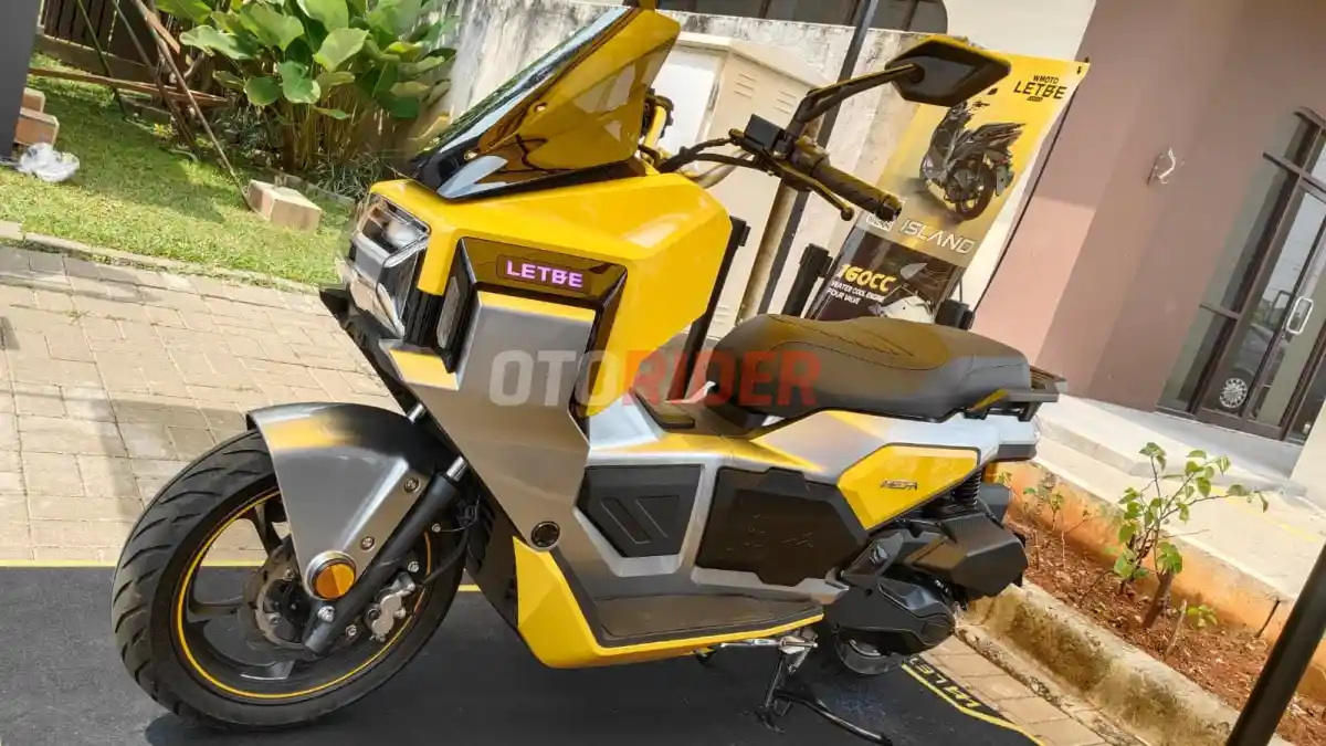 Letbe Mecha, Skutik Bergaya Gundam yang Siap Curi Perhatian Jalanan