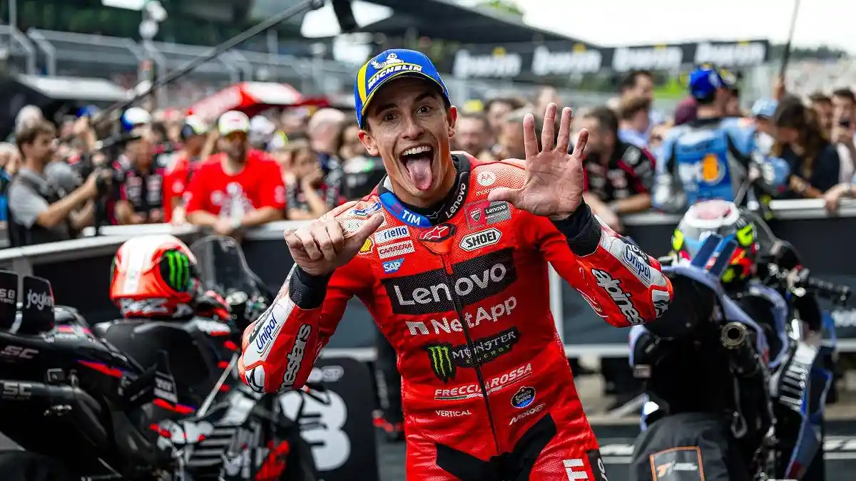 Marc Marquez Kunci Gelar Juara Dunia MotoGP 2025, Samai Rekor Valentino Rossi