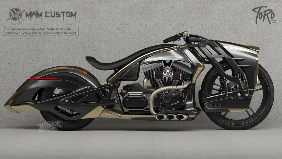 MWM Custom Pamer Motor Custom Luxury di IIMS 2026, Pakai Jok Gucci