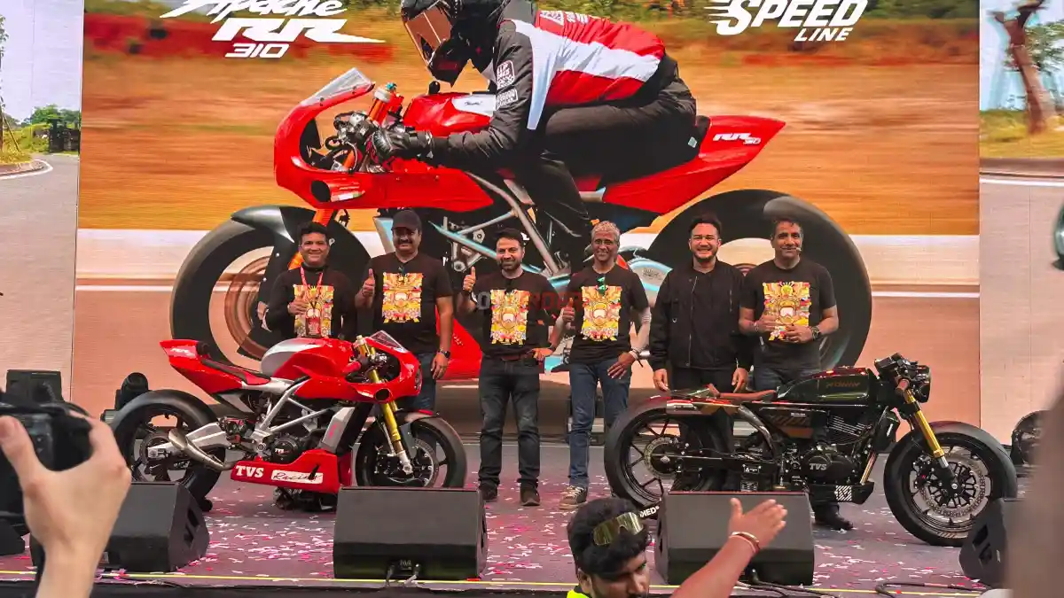 Smoked Garage Pamerkan Dua Motor Custom TVS di MotoSoul 2025