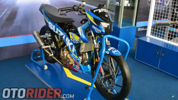 Galeri Foto Suzuki All New Satria F150 Versi Balap