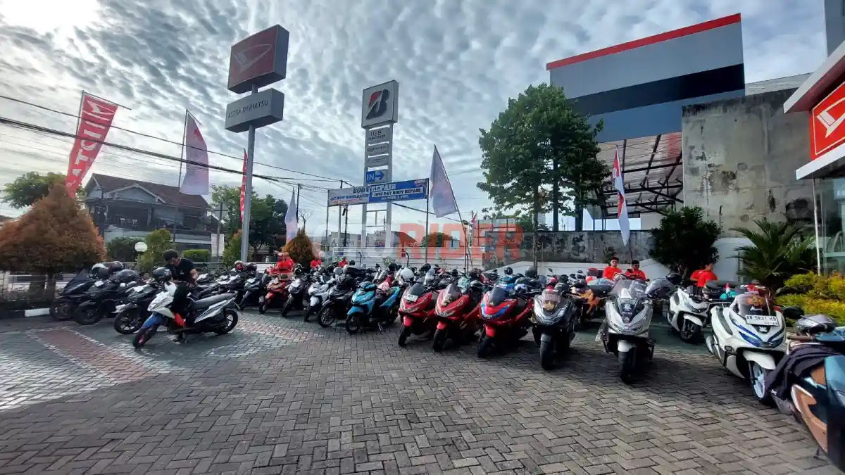 FOTO: Motor-Motor di Daihatsu Kumpul Sahabat Sleman 2025